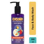Buy Cocomo Natural Aloe Vera & Coconut Oil Kids Face & Body Wash, Floral Fragrance, Moisture-Rich | Moon Sparkle 300 ml (Age: 4+) - Purplle