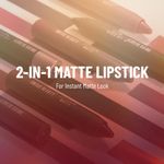 Buy Swiss Beauty Lip Stain Matte Lipstick - 228 - Bold Wine - 3.4 gm - Purplle