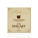 Buy UPAKARMA Natural & Pure Resin Raw Shilajit 15 Gram - Purplle