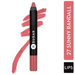 Buy SUGAR Matte As Hell Crayon Lipstick - 27 Sunny Randall - Purplle