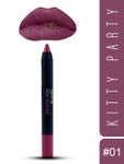 Buy Incolor Matte Me Crayon Lipstick 01 Kitty Party 2.3 Gms - Purplle