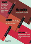 Buy Incolor Matte Me Crayon Lipstick 01 Kitty Party 2.3 Gms - Purplle