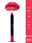 Buy Incolor Matte Me Crayon Lipstick 06 Joy Ride 2.3 Gms - Purplle