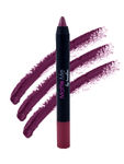 Buy Incolor Matte Me Crayon Lipstick 09 Pool Party 2.3 Gms - Purplle