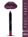 Buy Incolor Matte Me Crayon Lipstick 09 Pool Party 2.3 Gms - Purplle
