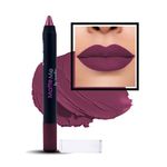 Buy Incolor Matte Me Crayon Lipstick 09 Pool Party 2.3 Gms - Purplle