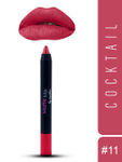 Buy Incolor Matte Me Crayon Lipstick 11 Cocketail 2.3 Gms - Purplle