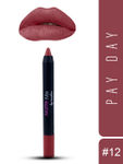 Buy Incolor Matte Me Crayon Lipstick 12 Pay Day 2.3 Gms - Purplle