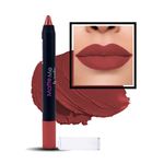 Buy Incolor Matte Me Crayon Lipstick 12 Pay Day 2.3 Gms - Purplle