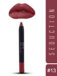 Buy Incolor Matte Me Crayon Lipstick 13 Seduction 2.3 Gms - Purplle