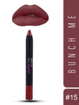 Buy Incolor Matte Me Crayon Lipstick 15 Bunch Me 2.3 Gms - Purplle