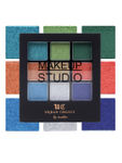 Buy Incolor 9 In 1 Eyeshadow Makeuo Studio kit 02 18 Gms - Purplle