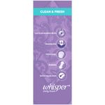 Buy Whisper Clean and Fresh Daily Liners - 20 Count - Purplle