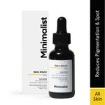 Buy Minimalist 2% Alpha Arbutin Face Serum for Pigmentation, Acne Marks & Dark Spots Removal With Hyaluronic Acid , 30ml - Purplle
