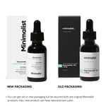 Buy Minimalist 10% Niacinamide face Serum with Matmarine + Zinc + Acetyl Glucosamine Regulates Sebum & Evens Tone, for all skin Types, 30 ml - Purplle