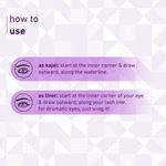 Buy Plum NaturStudio All-Day-Wear Kohl Kajal Black Brilliance with FREE SHARPENER (1.2 gm) - Purplle