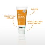 Buy The Derma Co. Ultra Matte Sunscreen Gel with SPF 60 & PA +++ For Broad Spectrum Sun Protection - 50g - Purplle