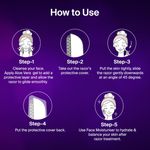 Buy Bombay Shaving Company Face Razor for Women (Pack of 3) | For Instant Hair Removal (Eyebrows, Upper Lip, Forehead, Peach Fuzz, Chin, Sideburns) - Purplle