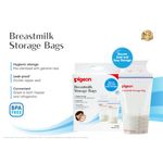 Buy Pigeon Breast Milk Storage Bag 5Pcs - Purplle