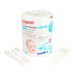 Buy Pigeon Cotton Swabs Thin Stem, 200Pcs/Hinged Case - Purplle