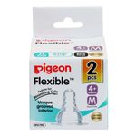 Buy Pigeon Peristaltic Nipple 2 Pc M Size - Purplle
