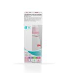 Buy Pigeon Glass Feeding Bottle (120 ml) Pink With Add Nipple S - Purplle