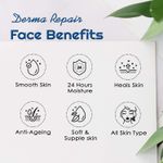Buy NutriGlow Advanced Organics Derma Repair Bleach Cream (700 gm) & Face Wash (100 ml) For Instant Wrinkle Lift & Skin Polishing - Purplle