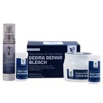 Buy NutriGlow Advanced Organics Derma Repair Bleach (700gm) & Face Serum (50 ml) For Dark Spot Reduction - Purplle
