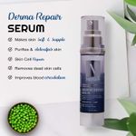 Buy NutriGlow Advanced Organics Derma Repair Bleach (700gm) & Face Serum (50 ml) For Dark Spot Reduction - Purplle