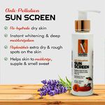 Buy NutriGlow Advanced Organics Skin Whitening Face Wash (100 ml) & Sun Screen SPF 50 (100 ml) For Graceful & Glowing Skin - Purplle