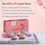 Buy NutriGlow NATURAL'S English Rose Facial Kit (260gm) With 5-in-1 Face Massager For Repair Skin Cells - Purplle