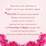 Buy NutriGlow NATURAL'S English Rose Facial Kit (260gm) With 5-in-1 Face Massager For Repair Skin Cells - Purplle