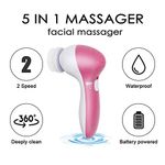 Buy NutriGlow NATURAL'S English Rose Facial Kit (260gm) With 5-in-1 Face Massager For Repair Skin Cells - Purplle