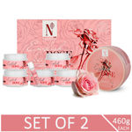Buy NutriGlow NATURAL'S English Rose Skin Care Combo : Facial Kit (260 gm) & Hydrating Gel (200 gm) For Deep Nourishment - Purplle