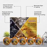 Buy NutriGlow Gold, Platinum, Diamond & Pearl Facial Kit (260 gm) & Bleach Cream (43 gm) For Deep Cleansing/ Skin Whitening - Purplle