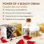 Buy NutriGlow Gold, Platinum, Diamond & Pearl Facial Kit (260 gm) & Bleach Cream (43 gm) For Deep Cleansing/ Skin Whitening - Purplle