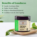 Buy SHIZEN Fuji Matcha Green Tea Face Scrub (100 gm) With Moisturizing Green Tea & Hyaluronic Day Cream (50 gm) / Tightening/ Reduce Wrinkles/Face Cream/ No Parabens - Purplle