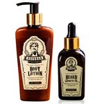 Buy Escobar Combo of 2 Body Lotion (200ml) and Beard Growth Oil (50ml) - Purplle