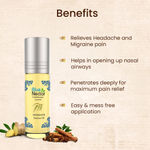 Buy Blue Nectar Destress , Headache And Migraine Relief Roll On (9 Herbs, 9 ml) - Purplle