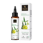 Buy Good Vibes Amla & Bhringraj Strengthening Hair Oil | Hair Growth, Prevents Damage | No Parabens, No Sulphates, No Mineral Oil (100 ml) - Purplle