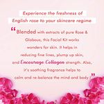 Buy NutriGlow NATURAL'S English Rose Facial Kit (260 gm) & Skin Whitening Moisturising Lotion (500 ml) For Intense Moisturization - Purplle