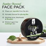 Buy NutriGlow NATURAL'S Bamboo Charcoal Facial Kit (260gm) & Face Pack (200gm) For Remove Blemishes - Purplle