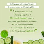 Buy NutriGlow NATURAL'S Aloe Vera & Cucumber Facial Kit (260gm) With Body Lotion (500 ml) For Intensive Nourishment - Purplle