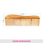 Buy Vega Natural Wooden Styling Hair Comb,Handmade, (India's No.1* Hair Comb Brand)For Men and Women (HMWC-01) - Purplle