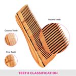 Buy Vega Natural Wooden Styling Hair Comb,Handmade, (India's No.1* Hair Comb Brand)For Men and Women (HMWC-01) - Purplle