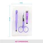 Buy VEGA Essential Manicure Set (Set Of 3 Tools), (MS-12) - Purplle