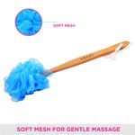Buy VEGA Wooden Handle Bath Brush (BA-1/6) ( Color May Very ) - Purplle