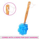 Buy VEGA Wooden Handle Bath Brush (BA-1/6) ( Color May Very ) - Purplle