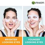 Buy Garnier Eye Serum Masks Combo - Pack of 4 - 2 Hydra Bomb Orange Eye Masks + 2 Hydra Bomb Coconut Water Cooling Eye Serum Mask (Blue) - Purplle
