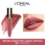 Buy L'Oreal Paris Rouge Signature Matte Liquid Lipstick Pack of 2 : shade 121 + 129 - Purplle